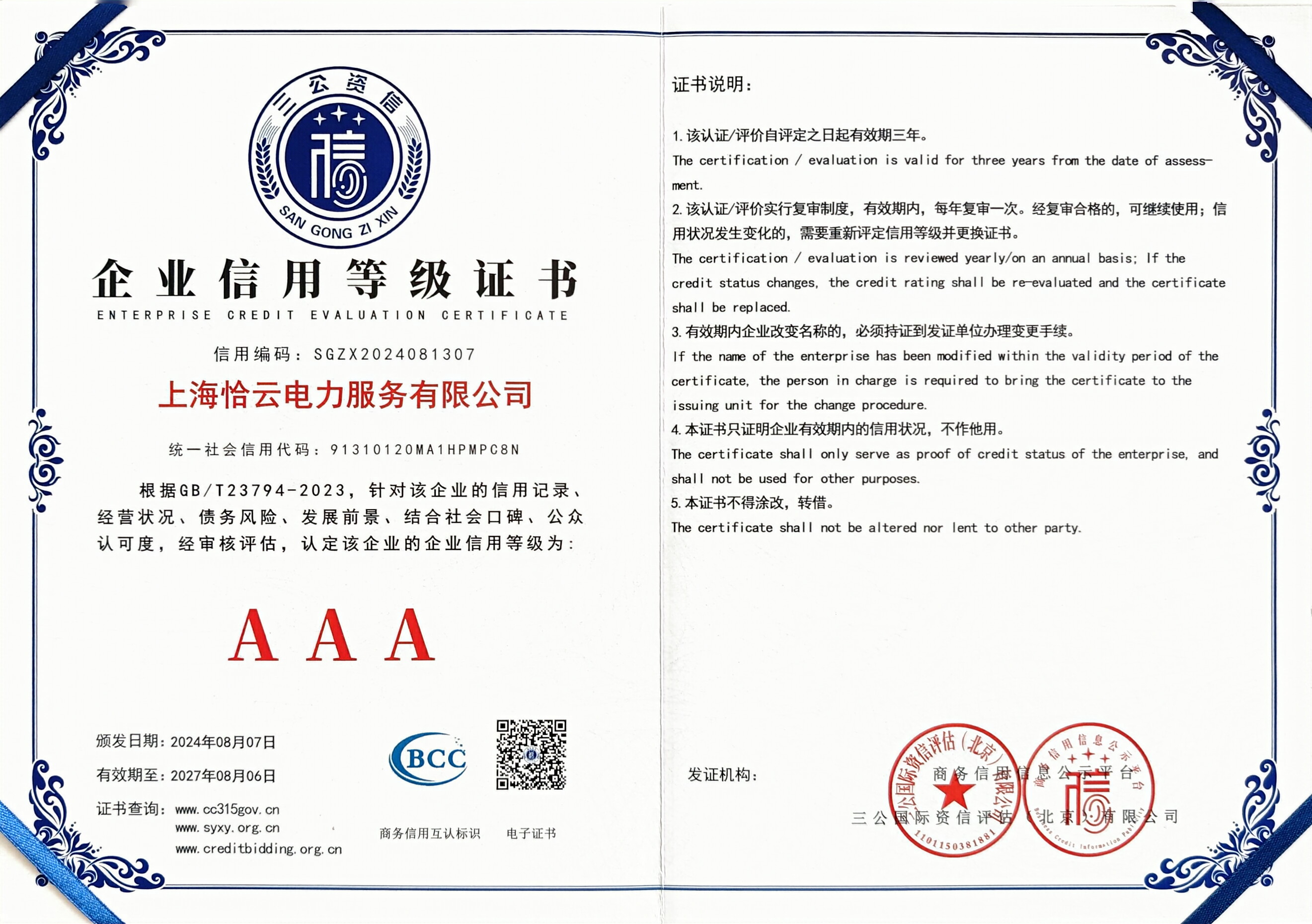 Enterprise Credit Rating