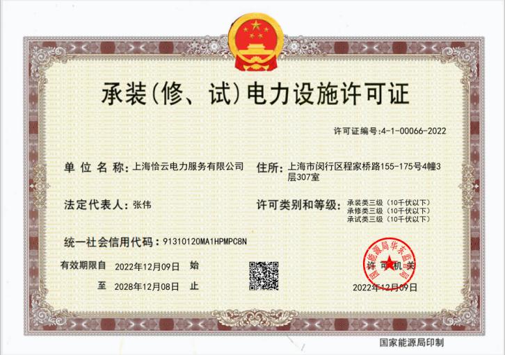 Power Installation Permit